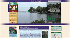 Desktop Screenshot of cayugalake.com