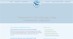 Desktop Screenshot of cayugalake.org